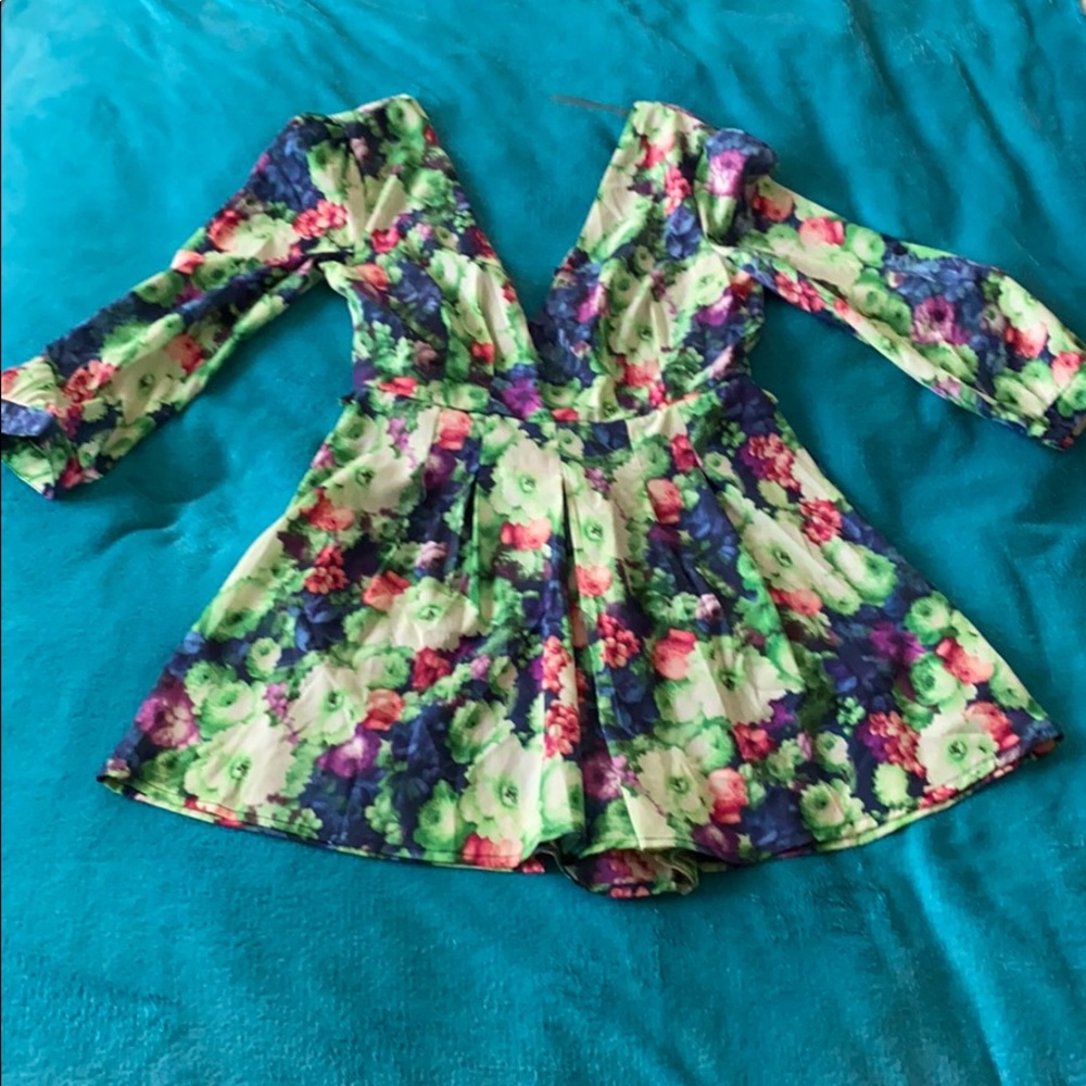 Floral romper